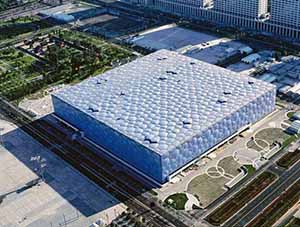 ETFE膜應用的典型案例-水立方（世界最大的膜結構工程）