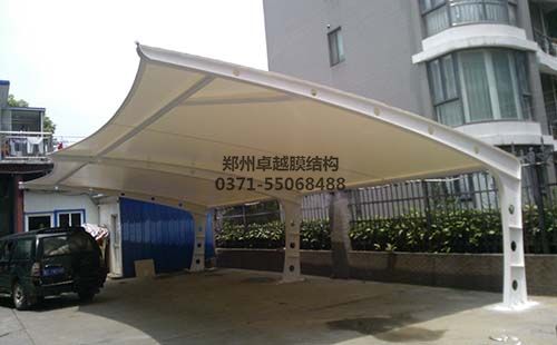 陽泉漾泉小區膜結構車棚