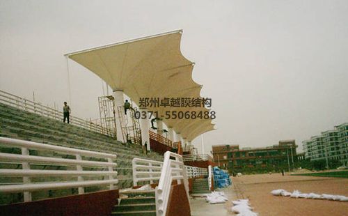 石家莊冀中醫學中等專業學校膜結構看臺