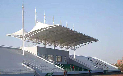 榆林工業學院膜結構看臺