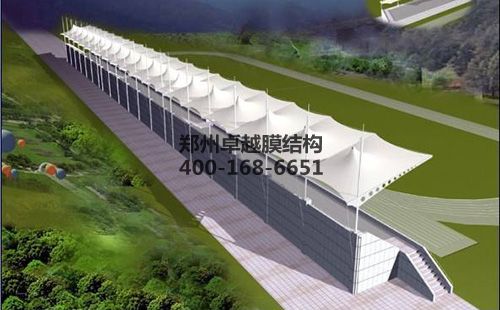 來賓<font color='red'>膜結(jié)構(gòu)看臺</font>【來賓學(xué)院等】設(shè)計(jì)施工案例