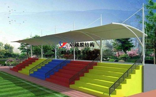 陽泉膜結構看臺/主席臺【陽泉職業技術學院等】設計施工案例