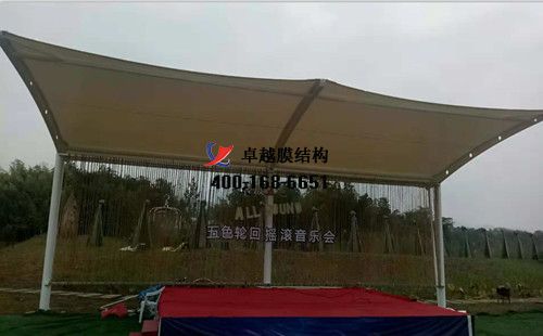 安徽五色谷膜結構看臺/主席臺項目工程動態