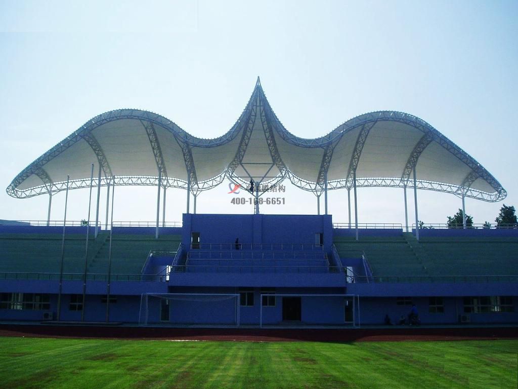 卓越<font color='red'>膜結構看臺</font>, 專業設計、生產、安裝一條龍施工服務