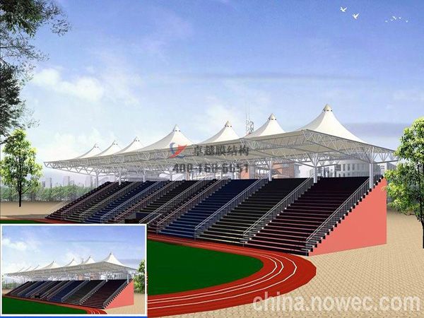 蕪湖市張拉膜看臺【工程案例】專業生產廠家