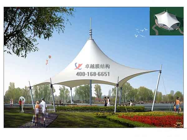 巢湖張拉<font color='red'>膜結構景觀</font>設計施工【案例圖片】