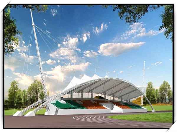 湖州市張拉膜看臺【工程案例】專業生產廠家