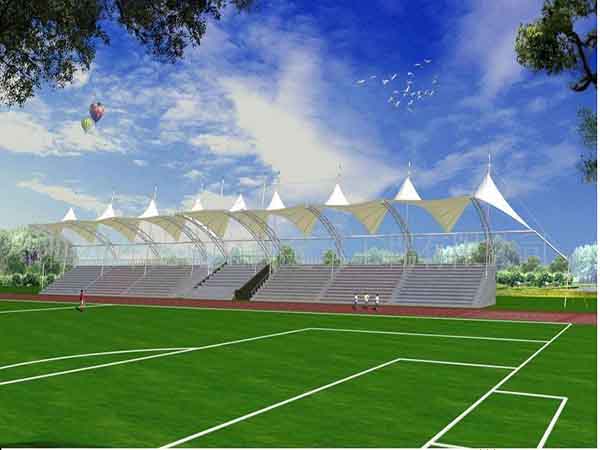 舟山市張拉膜看臺【工程案例】專業生產廠家