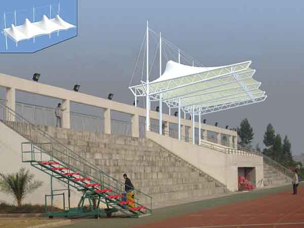 南昌市張拉膜看臺【工程案例】專業生產廠家