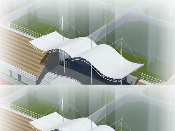 南京市張拉膜看臺【工程案例】專業生產廠家