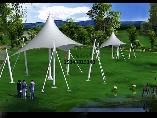 伊寧張拉<font color='red'>膜結構景觀</font>設計施工【案例圖片】