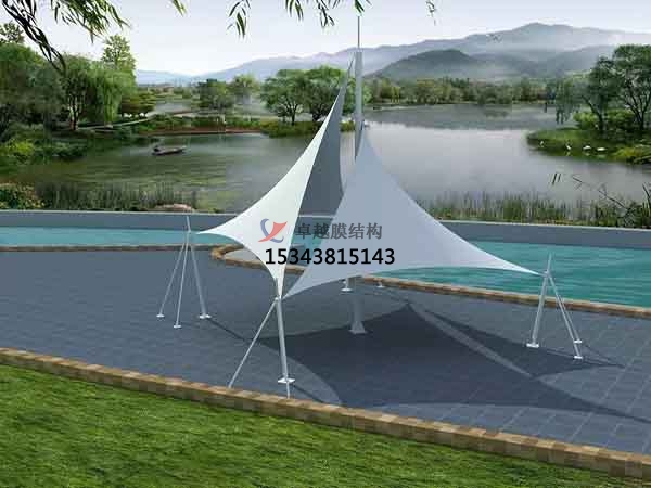 庫爾勒張拉<font color='red'>膜結構景觀</font>小品【案例圖片】