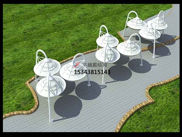 徐州<font color='red'>張拉膜結構</font>景觀設計施工【案例圖片】