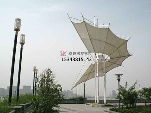 沈陽<font color='red'>張拉膜結構</font>景觀設計施工【案例圖片】