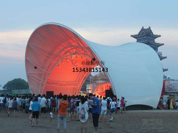 新鄉膜結構舞臺【生產設計】