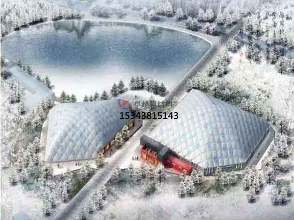 庫爾勒氣膜罩棚設計【案例圖片】 　　