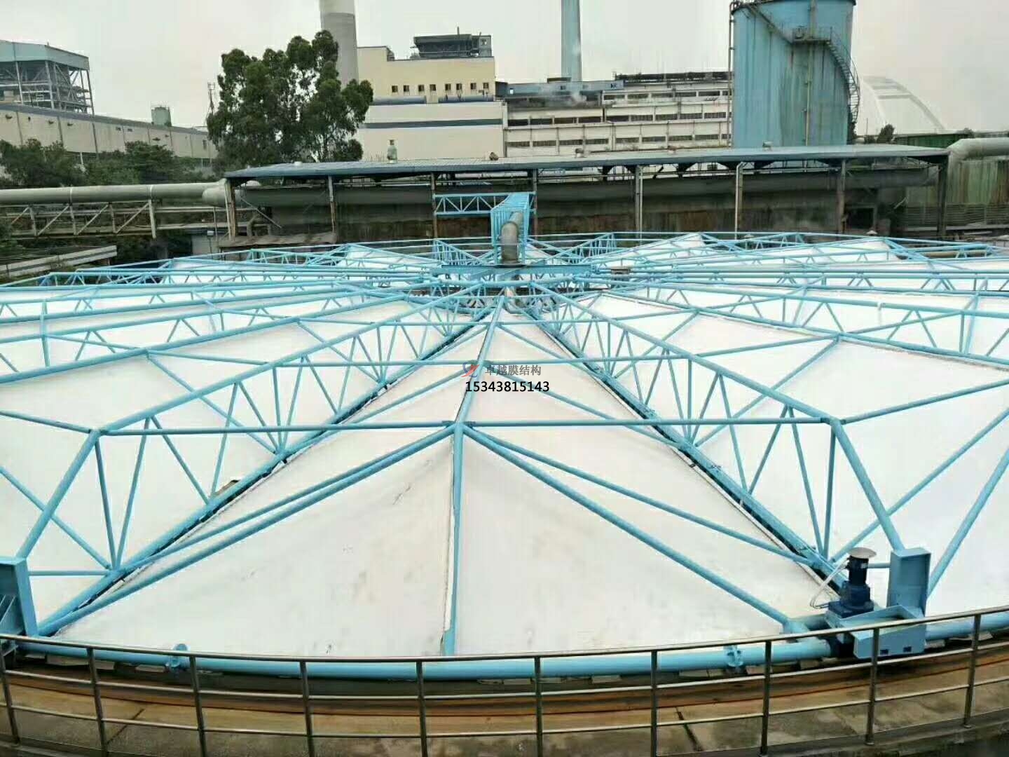 忻州市污水池加蓋膜結構遮陽棚【生產銷售】