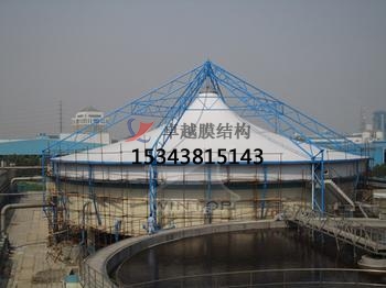 運城市污水池加蓋膜結構遮陽棚【生產銷售】