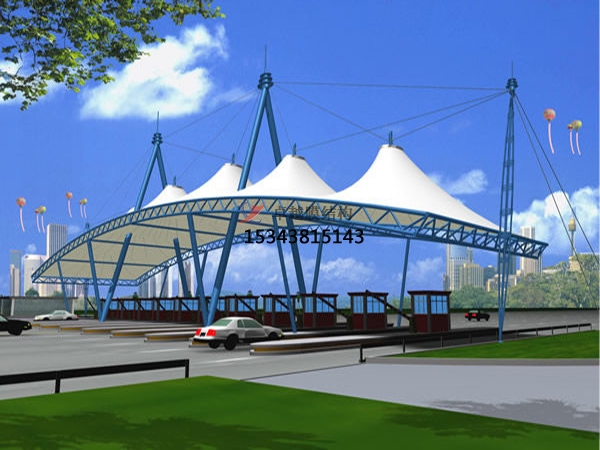 常德膜結構收費站【專業建筑公司】