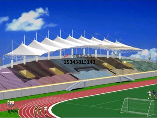 洛川<font color='red'>膜結構看臺</font>/舞臺/主席臺設計施工