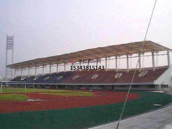 肅北<font color='red'>膜結構看臺</font>雨棚生產設計安裝