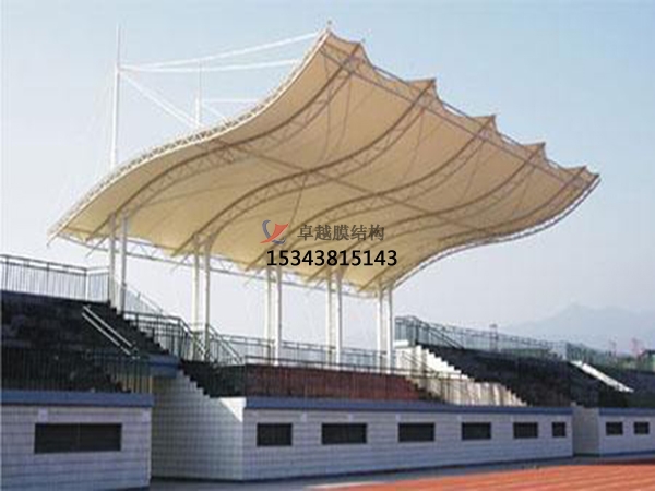 清水<font color='red'>膜結構看臺</font>雨棚生產設計安裝