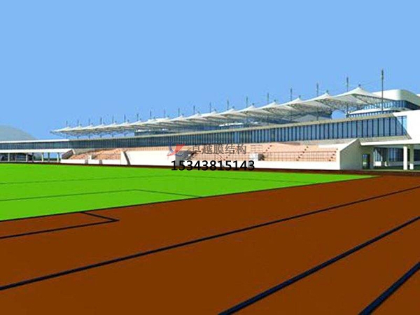 玉門<font color='red'>膜結構看臺</font>雨棚生產設計安裝