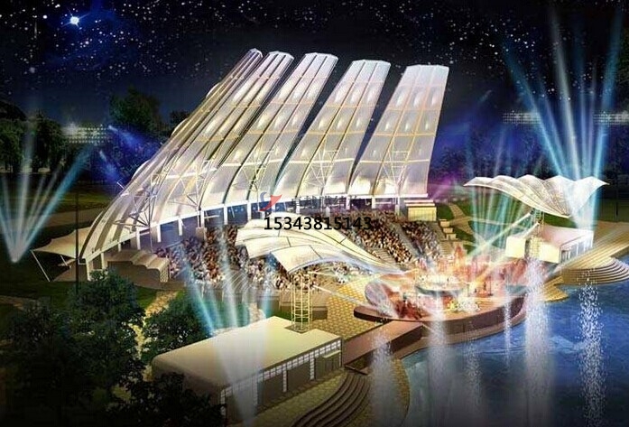 膜結構主席臺案例四