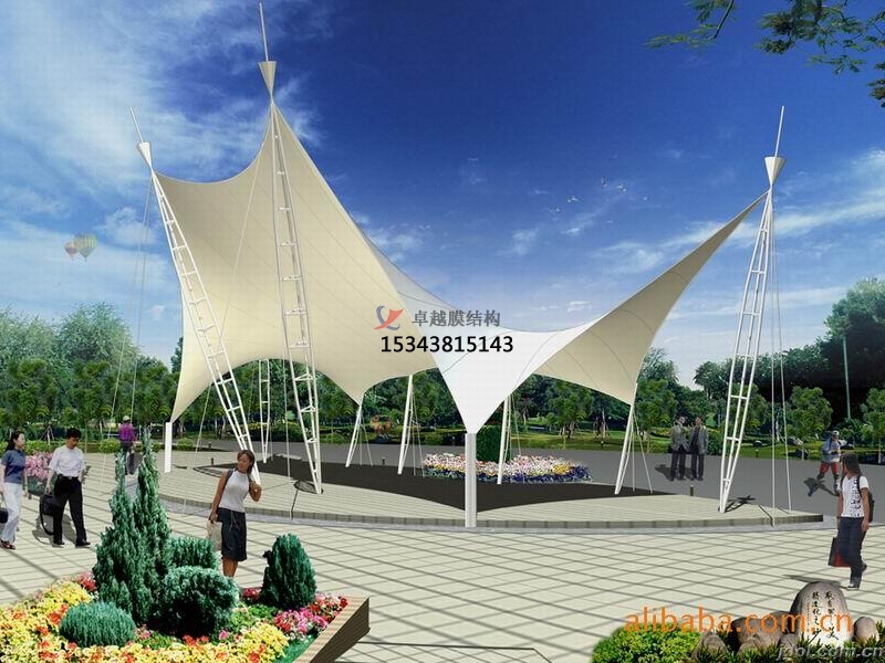 鶴壁浚縣膜結構景觀【生產廠家】