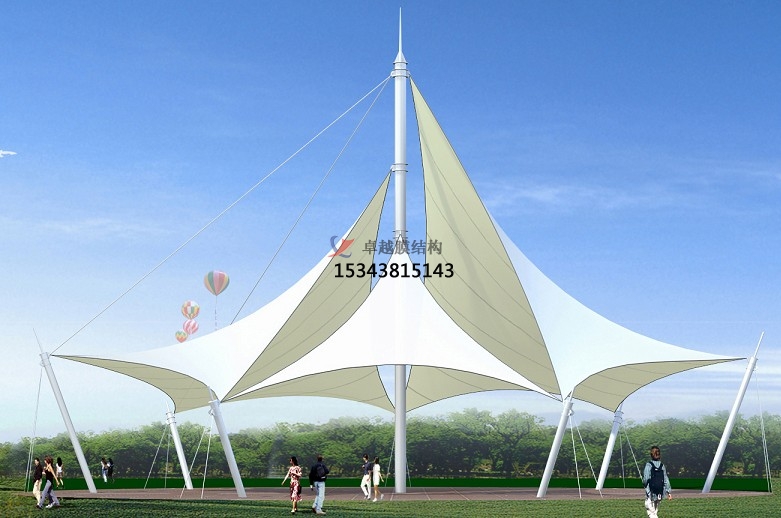 固始膜結構景觀【張拉膜景觀】承包安裝價格