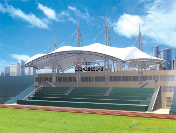 昆明市張拉膜看臺【昆明市第八中學等】專業生產廠家