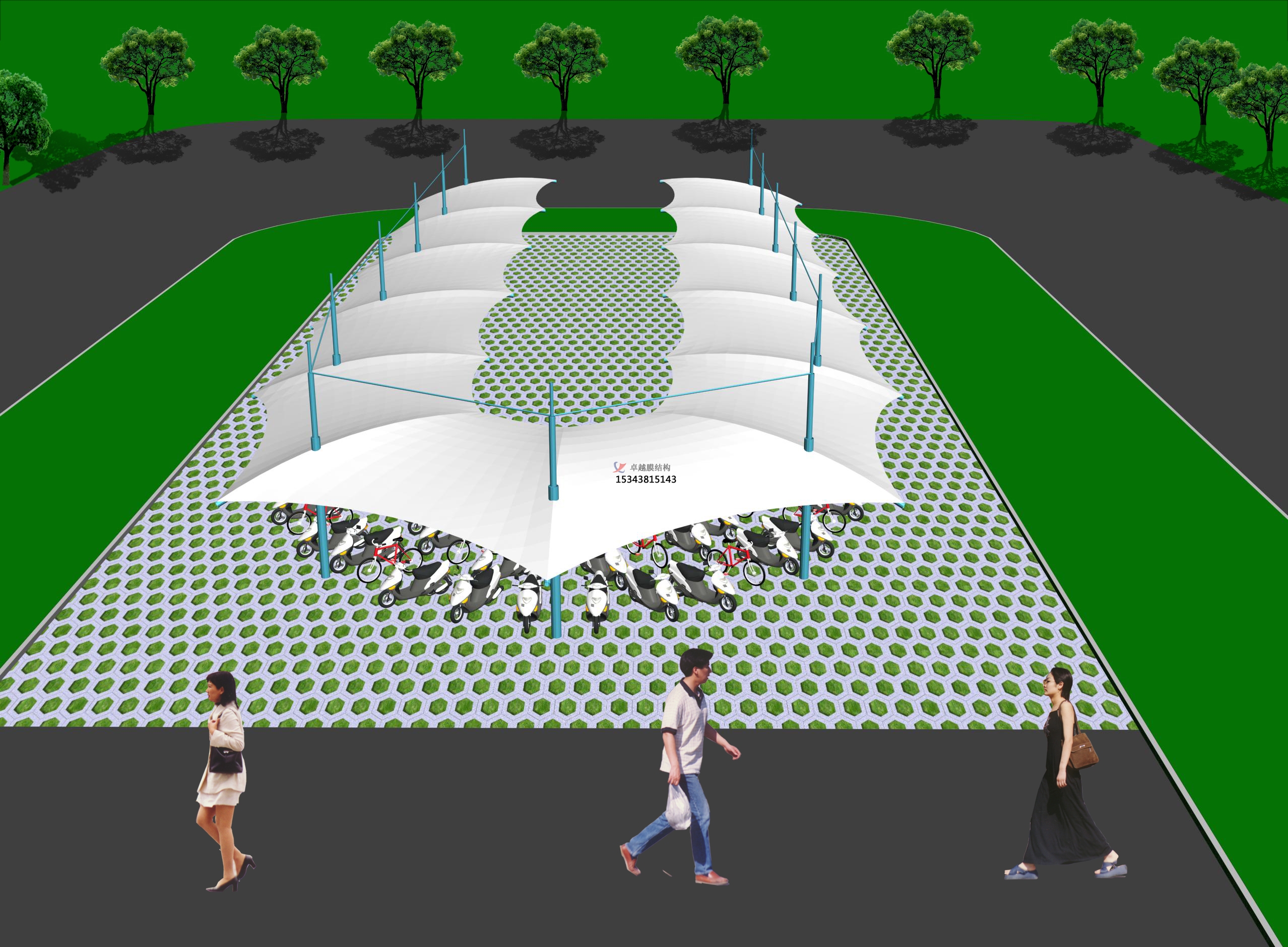 張家口張拉膜車棚專業生產廠家