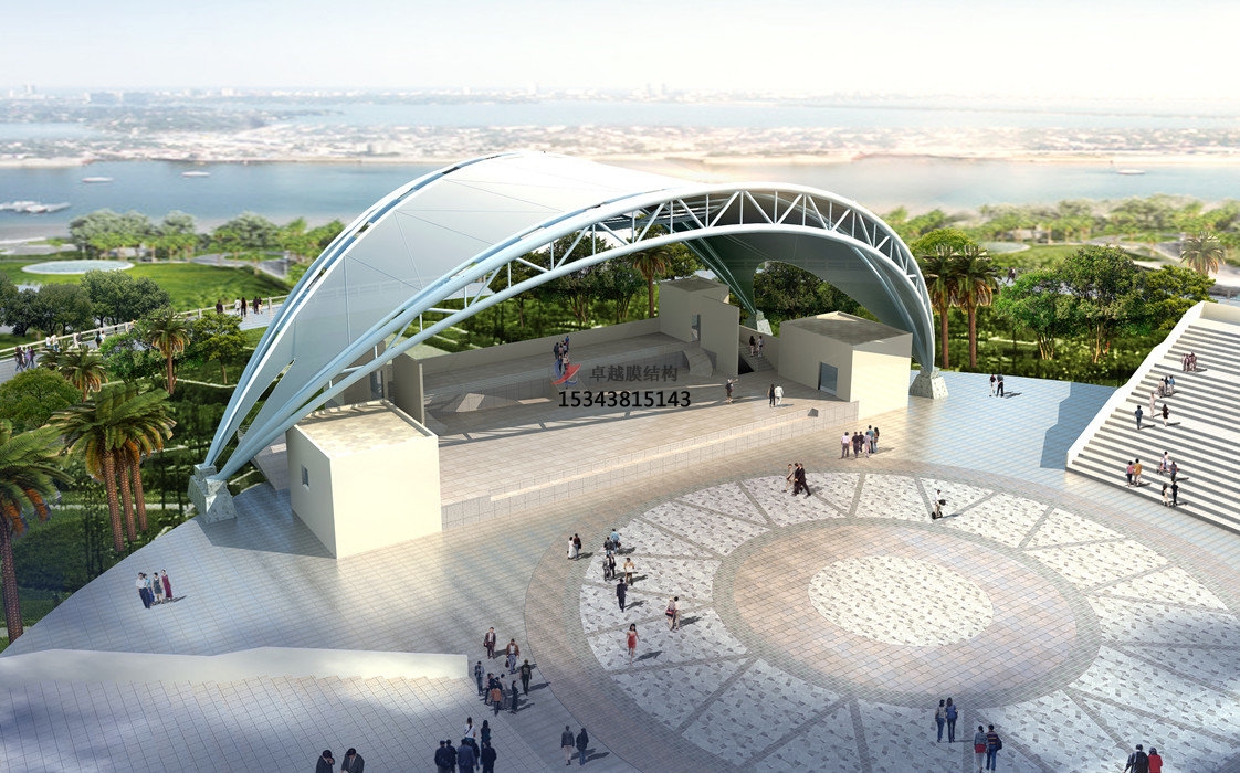 寧鄉膜結構景觀【張拉膜景觀】承包安裝價格