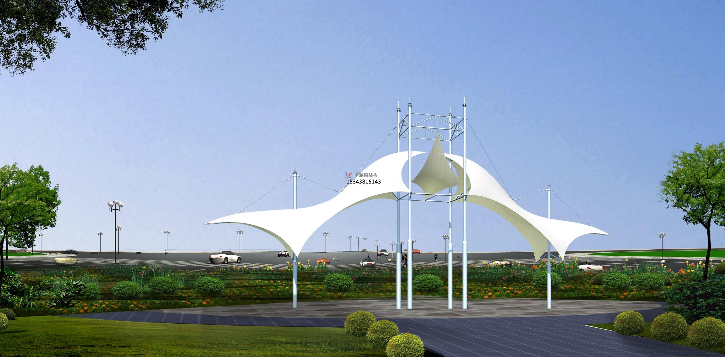 鐘祥膜結構景觀【張拉膜景觀】優惠促銷