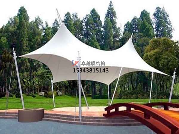 大同商業廣場<font color='red'>張拉膜結構</font>景觀棚/雨棚設計搭建