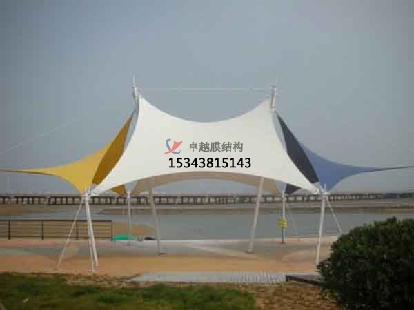 邯鄲商業廣場<font color='red'>張拉膜結構</font>景觀棚/雨棚設計搭建