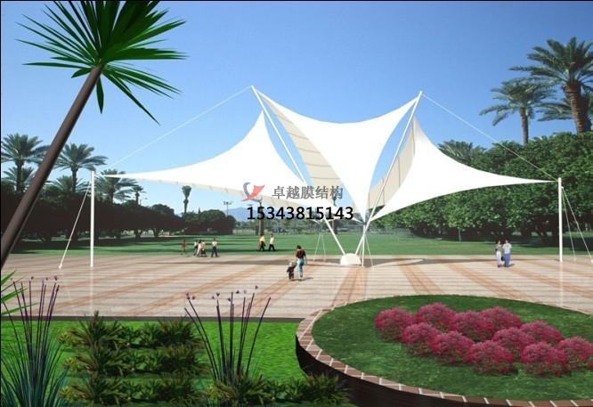 PTFE膜結構永久性建筑膜材特點