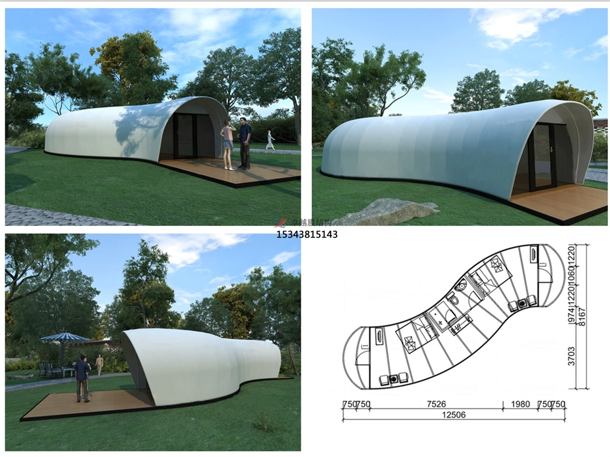 膜結構膜材都有那種類型？