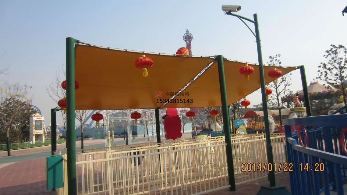 新鄉膜結構頂棚設計生產安裝