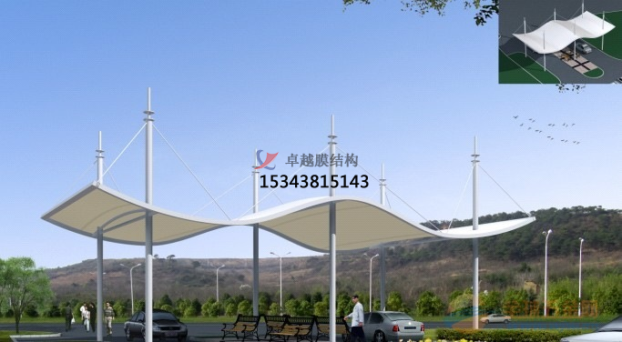 <font color='red'>張拉膜結構</font>的多場景應用與功能規劃