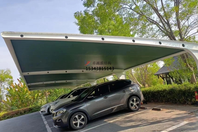 安陽汽車車棚——安陽膜結構公司【專業廠家】