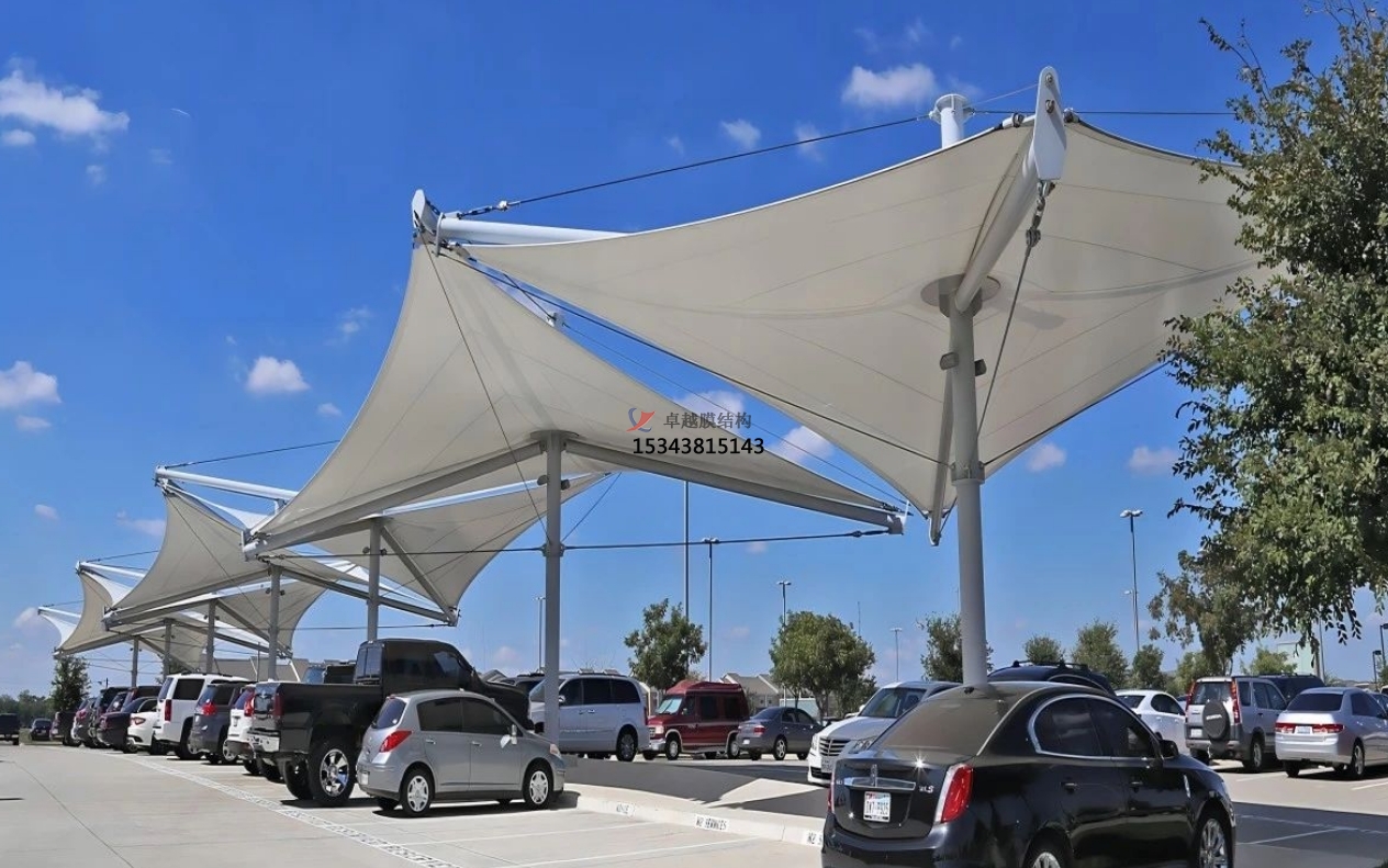 佛山<font color='red'>膜結構車棚</font>——佛山膜結構公司專業廠家