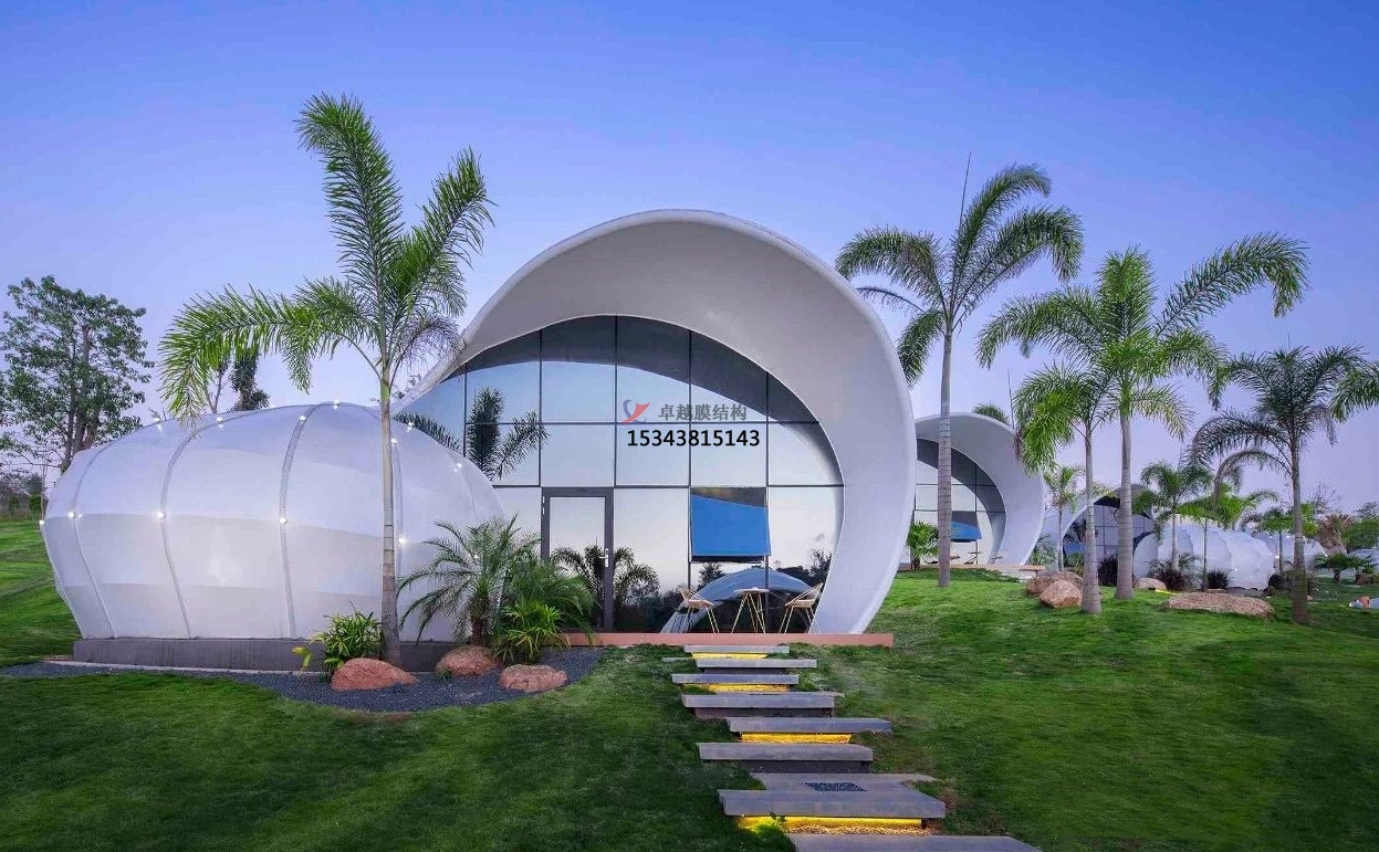 內江膜結構公司【帳篷酒店】內江膜結構廠家