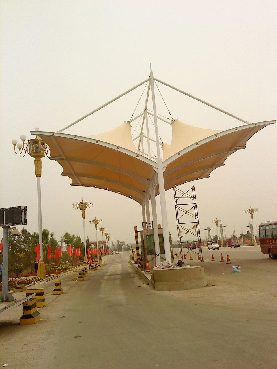 收費站膜結構是什么？收費站膜結構有哪些優勢？