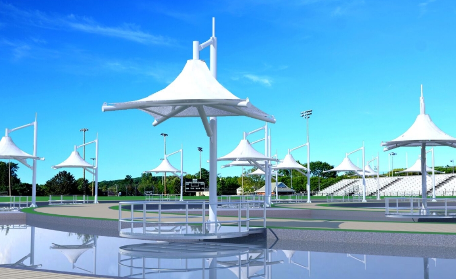 PTFE膜結構效果圖