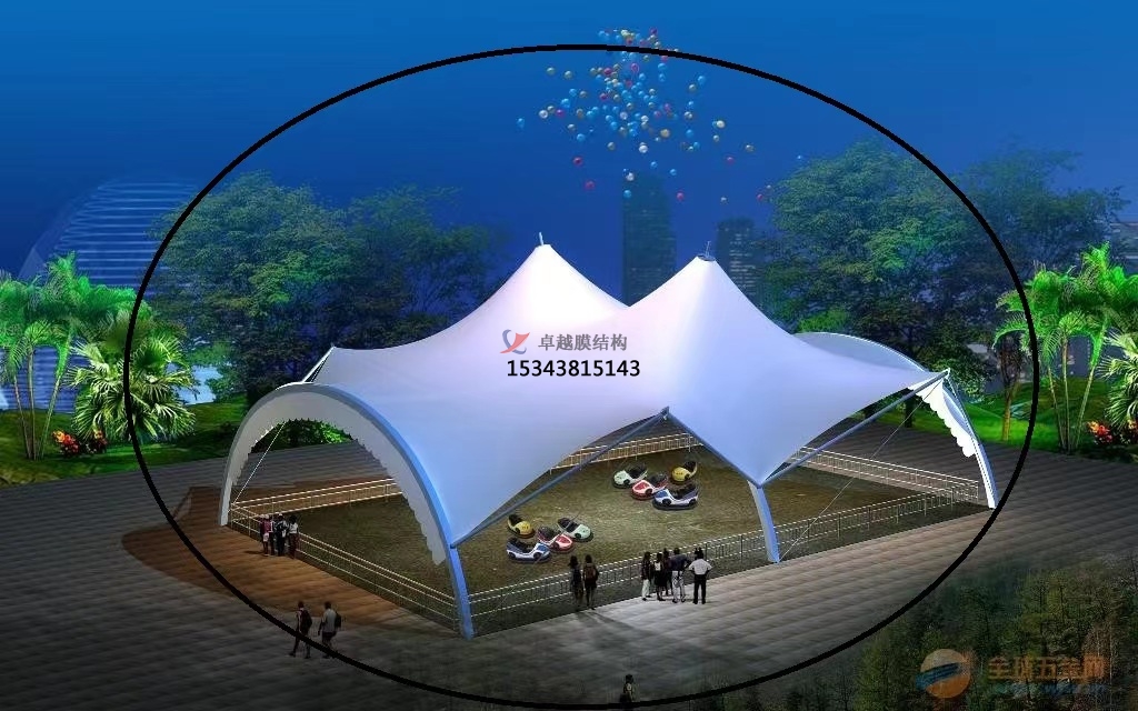 菏澤膜結構公司【膜結構遮陽棚設計】菏澤膜結構廠家