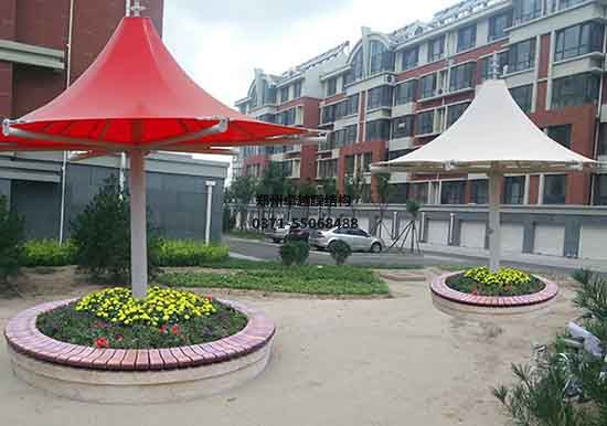 漯河張拉膜籃球場遮陽棚生產廠家設計施工【漯河職業技術學院張拉膜籃球場遮陽棚】等項目