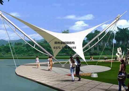 三門峽張拉膜籃球場遮陽棚生產廠家設計施工【三門峽職業技術學院張拉膜籃球場遮陽棚】等項目
