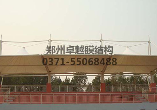 石家莊張拉膜遮陽棚生產廠家設計施工【石家莊人民醫學高等?？茖W校張拉膜遮陽棚】等項目