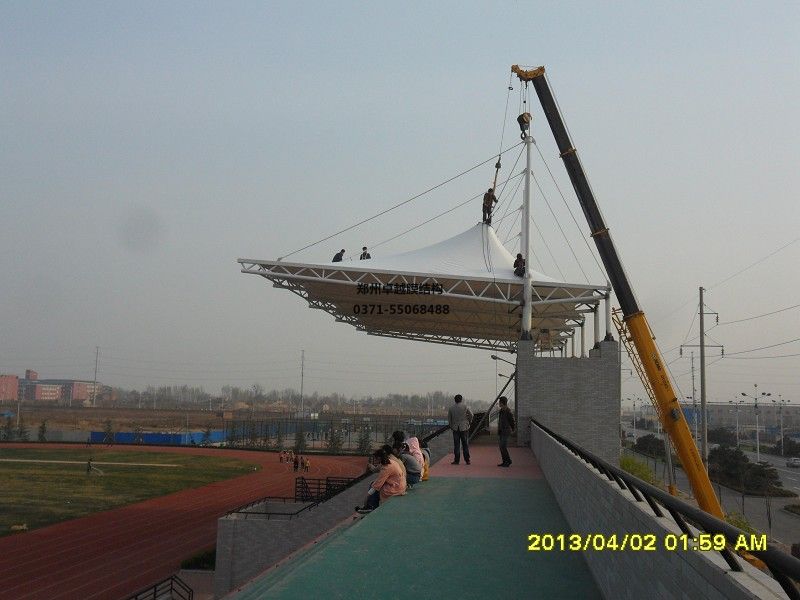 膜結構出入口是如何安裝的？